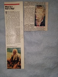 Daryl Hannah collection 2 clips 1986 Newsweek, Enquirer; Archive of the Eighties - Picture 1 of 1