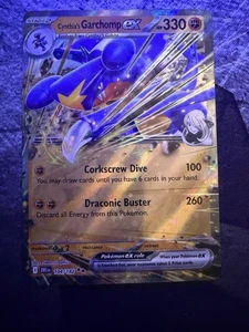 Cynthia's Garchomp ex 104/182 Sv10: Destined Rivals Holo - Picture 1 of 2