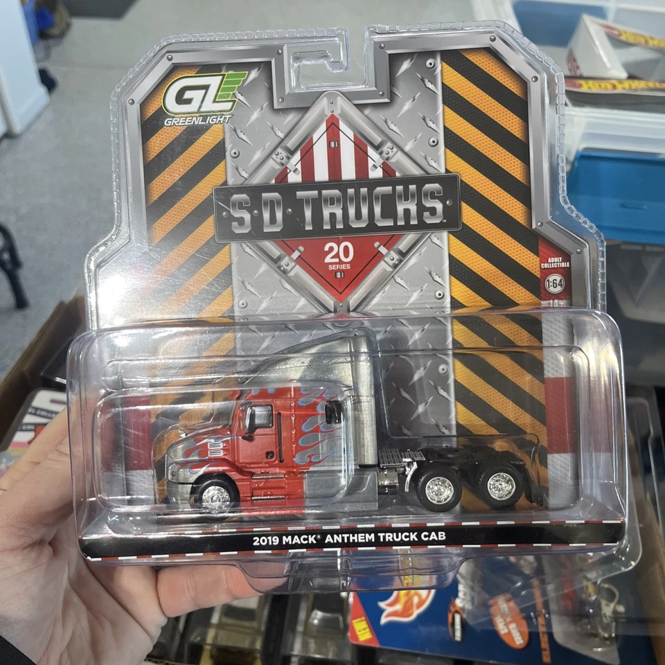 绿灯 SD 卡车 2019 年 Mack Anthem RAW Chase! 🔥 — 第 1/1 张图片