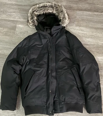 Chaqueta Bomber Hombre The North Face Invierno Esquí Talla Mediana Negra  Foto 1 de 3