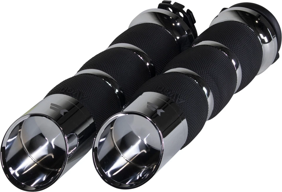 Empuñaduras de cojín de aire Khrome Werks 500270 Edge 90-06 Harley Softail Fat Boy FLSTF Foto 1 de 1