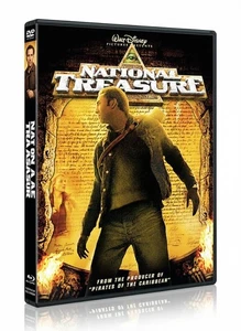National Treasure [DVD] Vollbild 2004 Nicolas Cage Abenteuer PG Disney Film - Bild 1 von 1