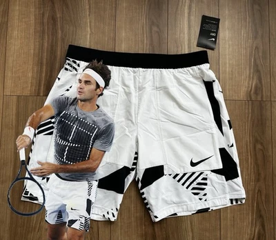 NUEVO CON ETIQUETAS: Pantalones cortos Roger Federer Nike 2017 Australian OP talla: M Foto 1 de 4