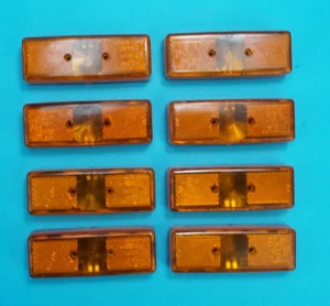 8 x Amber Side Marker Lamp Lights Radex model 905 - Trailer & Horsebox - Picture 1 of 2