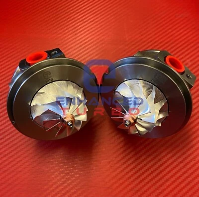 BMW 3.0L Twin Turbo Enhanced Billet Upgrade Turbocharger CHRA Cartridge M3 M4 - Image 1 of 4