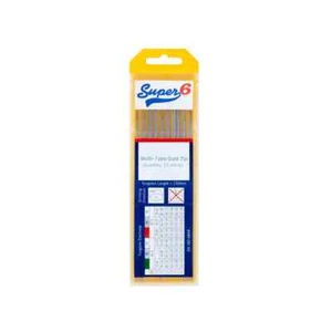 10x TIG WELDING TUNGSTEN ELECTRODE TIPS BLUE/GOLD/GREY/RED/WHITE 1.6/2.4/3.2MM - Picture 1 of 4