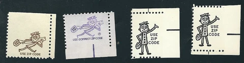 Mr. Zip Code...15 Pieces...Mixed Cover