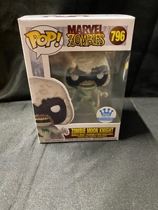 Funko Pop! Vinilo: Marvel - Zombie Moon Knight - Funko Web (FW) (Exclusivo) #796 - Imagen 1 de 6