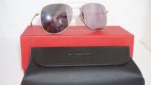 VALENTINO New Sunglasses Aviator Silver Red Purple VA2007-B 3015/5R 50 16 135 - Picture 1 of 12