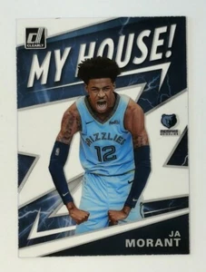 2019-20 Panini Clearly Donruss Clearly My House Ja Morant #3 Rookie RC - Picture 1 of 2