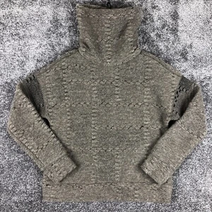 Prana Wool Blend Long Sleeve Turtleneck Sweater Women Size Small Brown - Picture 1 of 11