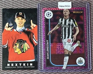 2023-24 Topps Merlin UEFA Sean Longstaff /275 Pink Mojo Refractor 86 Newcastle - Picture 1 of 5