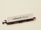 Marklin Z-scale "REKORD ROYAL" Container Car, VERY LOW PRODUCTION 