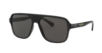 Gafas de sol Dolce & Gabbana STEP INJECTION DG 6134 negras/grises (3257/87) Foto 1 de 4