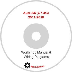 Audi A6 (C7-4G) PDF Workshop Service & Repair Manual 2011-2018 - Picture 1 of 4