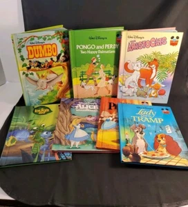 Disney's Wonderful World Of Reading Lot of 7 Glossy Hardcover Books - Imagen 1 de 8
