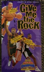 Give Me The Rock Heart Of A Champion Collection NBA Basketball VHS Tape - Picture 1 of 5