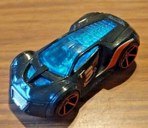 HOT WHEELS ULTRA RAGE, 2007, Jet Black and Blue, 1:64 2011 Track Stars 15/15 - Picture 1 of 4