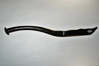 FUH PS MADERA DE ALLER, MADERA PARA GOLPEAR, CLONK, MADERA PARA BAGRE, BAGRE, N.º 03, HECHA A MANO