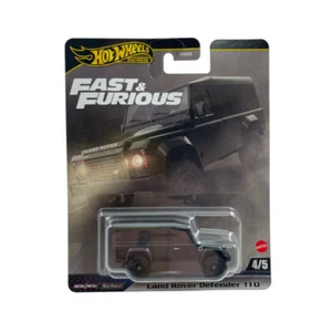 Modellino Auto Hotwheels 1/64 Fast&Furious Land Rover Defender 110 Black - Foto 1 di 1