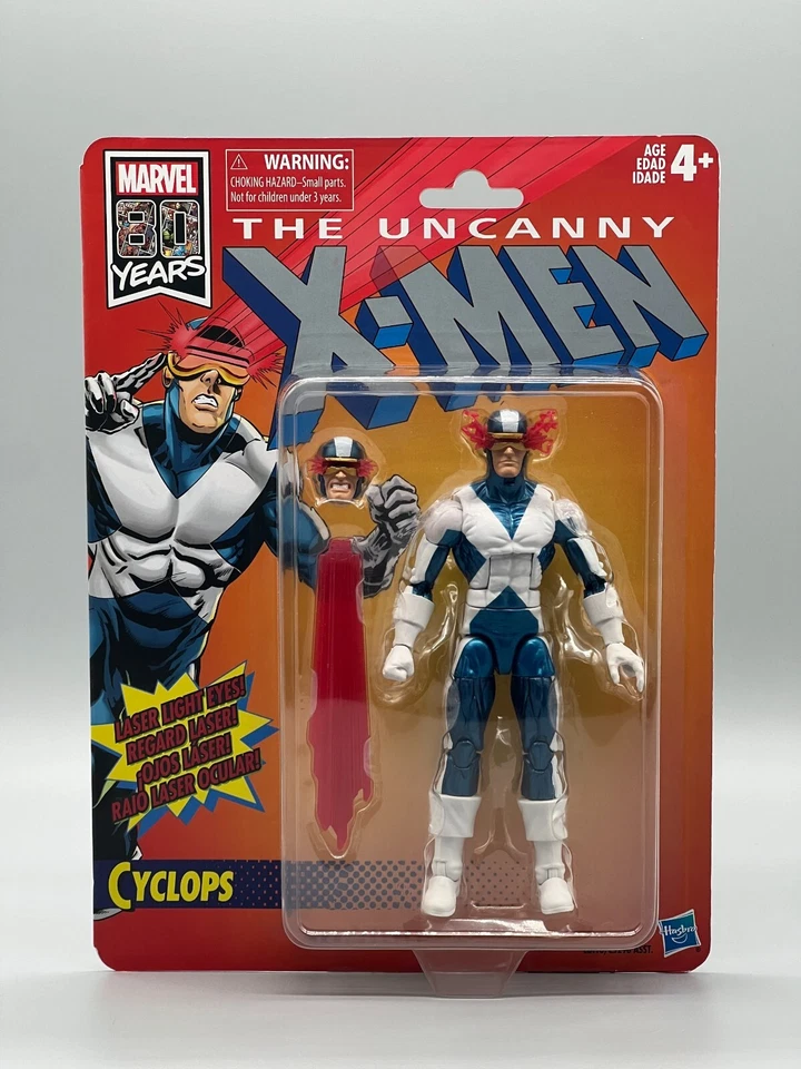 Marvel Legends 80 Years Retro X-men Cyclops Figure-new