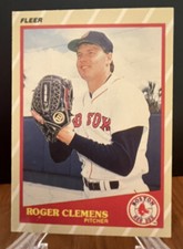 1989 FLEER SUPERSTARS ROGER CLEMENS#9of 44 Red Sox