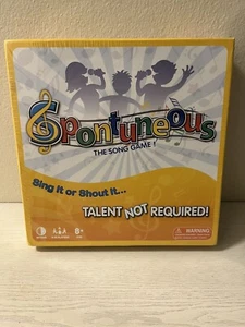 Spontuneous The Song Game - Sing It or Shout It Talent not Required Family Fun - Picture 1 of 3