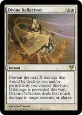 DIVINE DEFLECTION ~mtg NM Avacyn Restored Rare x1