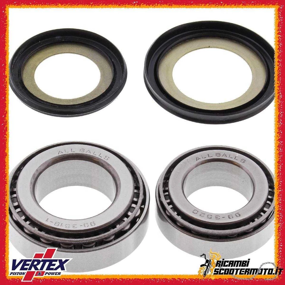 Kit cojinete de dirección honda vf 1100 c v65 magna 1983-1986 22-1020#42 Foto 1 de 1