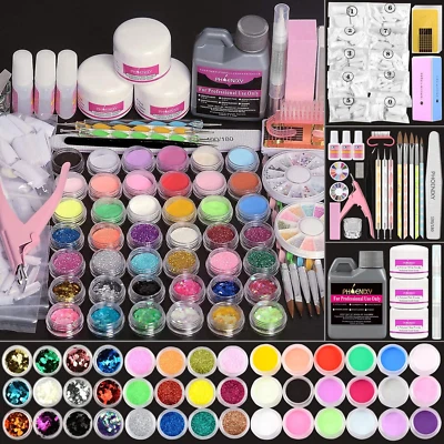Phoenixy Acrylic Nail Kit, Full Set for Beginners Professional 42 in 1 Acrylic P - Image 1 of 4