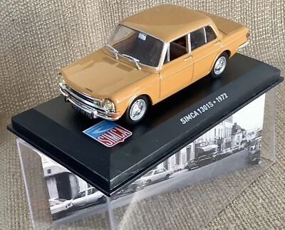 IXO Altaya Models  ~1972 Simca 1301S -Orange~  1:43 Scale - Image 1 of 4