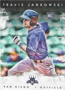 TRAVIS JANKOWSKI 2016 DIAMOND KINGS ROOKIE #155 PADRES / TEXAS RANGERS