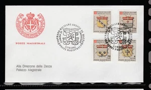 FDC SMOM 2001 stemma dei gran priori - Imagen 1 de 1