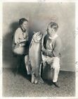 1935 MI Justin Smith Told Miss Lucile Provencher of 43 Pound Fish Press Photo