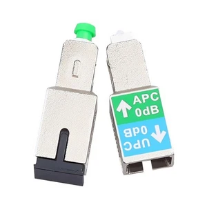 SC/APC Male to SC/UPC Female Adapter Converter Fiber Optic Coupler Connector - Photo 1/14