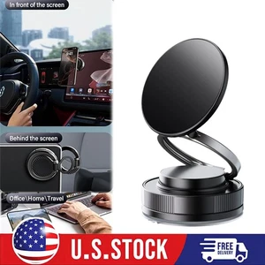 Ultra Strong Magnetic, ABS Material, 360° Rotatable&Foldable Phone Holder - Photo 1 sur 17