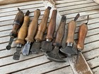 8 Schuster Schuhmacher Werkzeug. Brennwerkzeug. Schnitteisen. Stupperroulette.