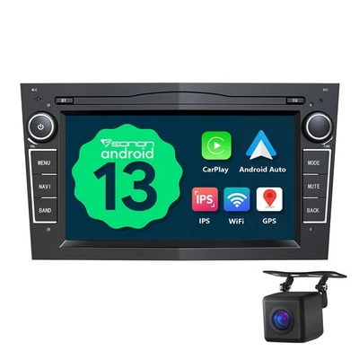Autoradio 7" Android 13 CarPlay GPS Navi Für Opel Vectra Zafira B Astra H Corsa - Bild 1 von 4