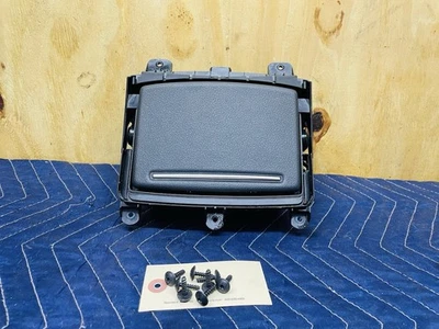 Audi A6 A7 S6 2012-2018 consola central delantera portavasos doble negro fabricante de equipos originales con tornillos Foto 1 de 4