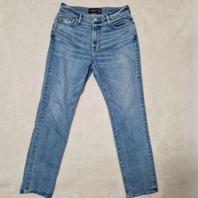 Abercrombie & Fitch Jeans Mens 30x34 Blue Signature Stretch Athletic Straight - Image 1 of 4