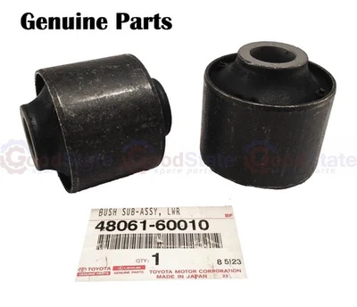 Genuine Toyota LandCruiser HZJ105 HDJ81 HDJ80 Front Radius Arm Rear Bush x2 - Image 1 of 2