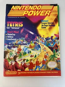 Nintendo Power Tetris mit Poster November/Dezember 1989 - Bild 1 von 7