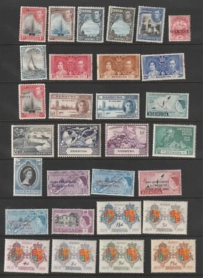 Bermudas MH-MNH Selection 1918-1959 Foto 1 de 2