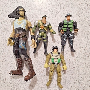 Figuras de acción Chap Mei de 4 pulgadas y Ravenshadow, Randy Fisk de 7 pulgadas - Imagen 1 de 3