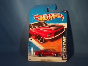 2011 HOT WHEELS 67 SHELBY GT500 RED