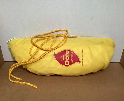 Dole Bananas Vintage Stowable Yellow Jacket with Front Zipper Pouch - Image 1 of 4