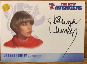 THE NEW AVENGERS COLLECTION: TARJETA AUTÓGRAFA: JOANNA LUMLEY JL4 - Imagen 1 de 1