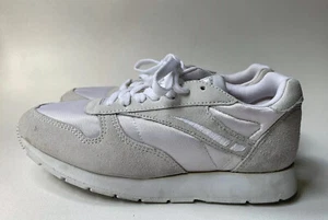 Vintage L.A. Gear Women’s Tan Suede Leather Lace Sneakers Shoes Size 6.5 -S01 - Picture 1 of 10