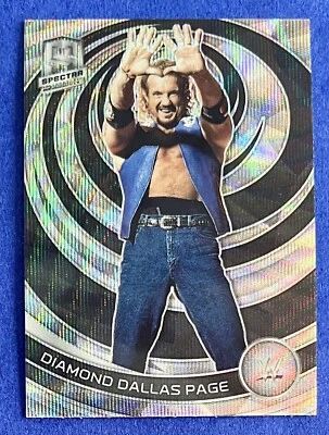 Diamond Dallas Page 2023 Panini Chronicles WWE SPECTRA WAVE PRIZM SP Card #382 - Image 1 of 2