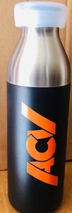 ARIA h2gO Branded 20.9 oz Stainless Steel Water Bottle Black New - Picture 1 of 4